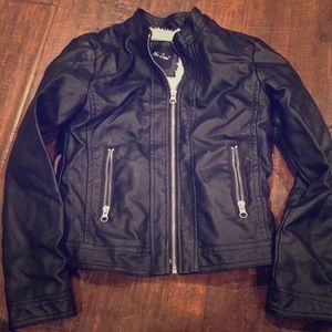 Childs Pleather Jacket